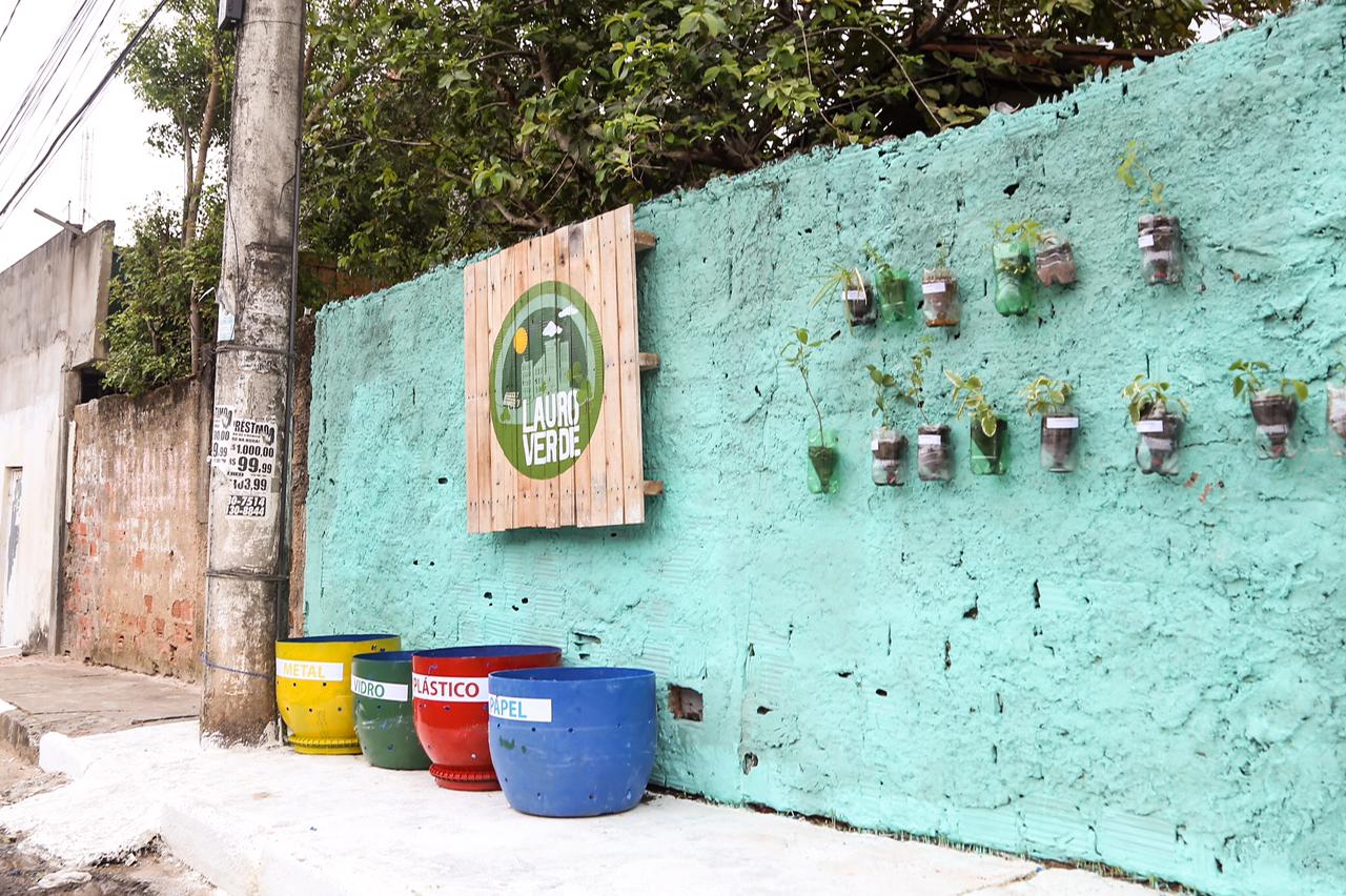 Projeto Lauro Verde Transforma Ponto De Lixo No Bairro De Itinga Em