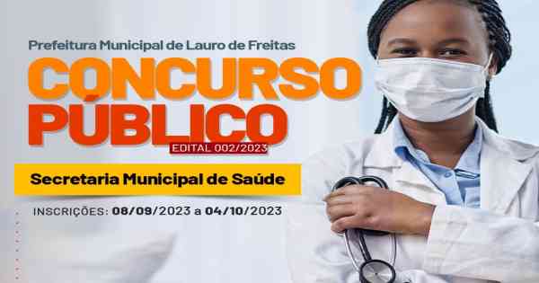 La Municipalidad de Lauro de Freitas publica convocatoria de concurso público en el sector salud