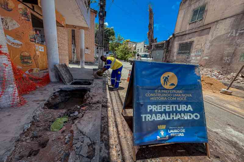 Prefeitura intensifica obras de drenagem para prevenir alagamentos