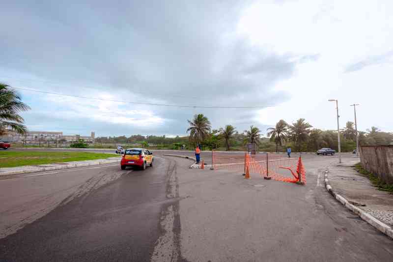 Trecho de Ipitanga sofre alteração para receber obra de drenagem