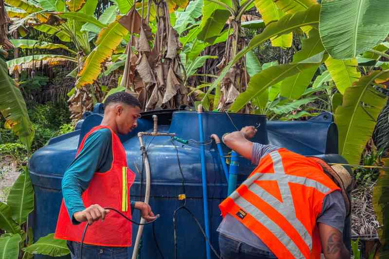 Obras de requalificação do Parque Ecológico seguem a todo vapor 