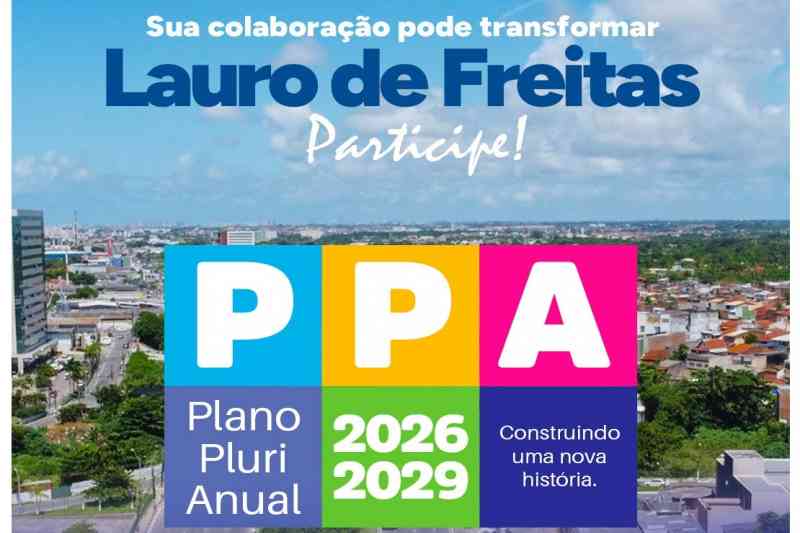 Prefeitura abre consulta pública para elaboração do Plano Plurianual 20262029