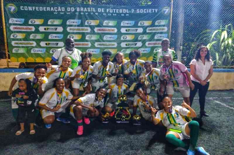 LD Lauro de Freitas conquista o Campeonato Brasileiro de Futebol 7 Feminino  - 2022 - 16/11/2022 - Notícias