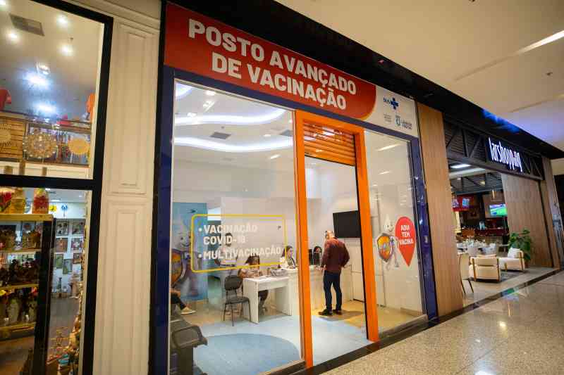 Posto de vacinação no Parque Shopping tem novo horário de funcionamento