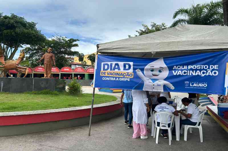 Mais de 900 pessoas já se vacinaram em pontos itinerantes de vacinação contra a gripe