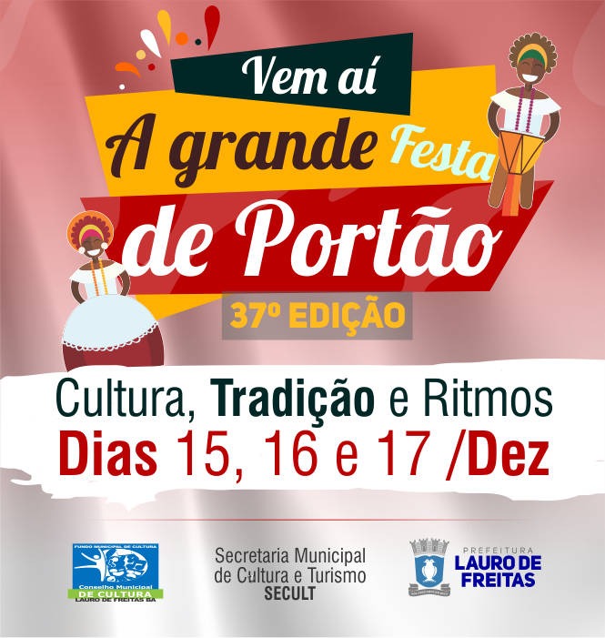 Grande Festa de Porto agita o final de semana em Lauro de Freitas