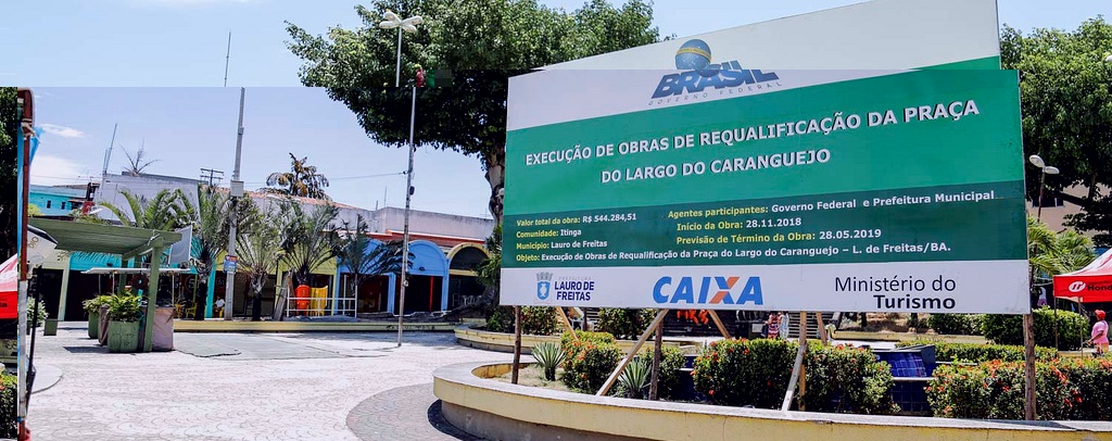 Prefeitura apresenta aos comerciantes projeto de requalificao do Largo do Caranguejo