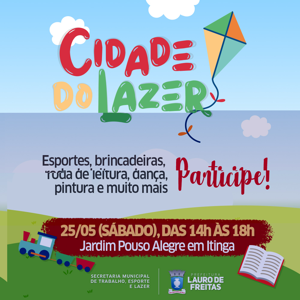 ''Cidade do Lazer'' leva diverso para a comunidade do Jardim Pouso Alegre, em Itinga, neste sbado (25)