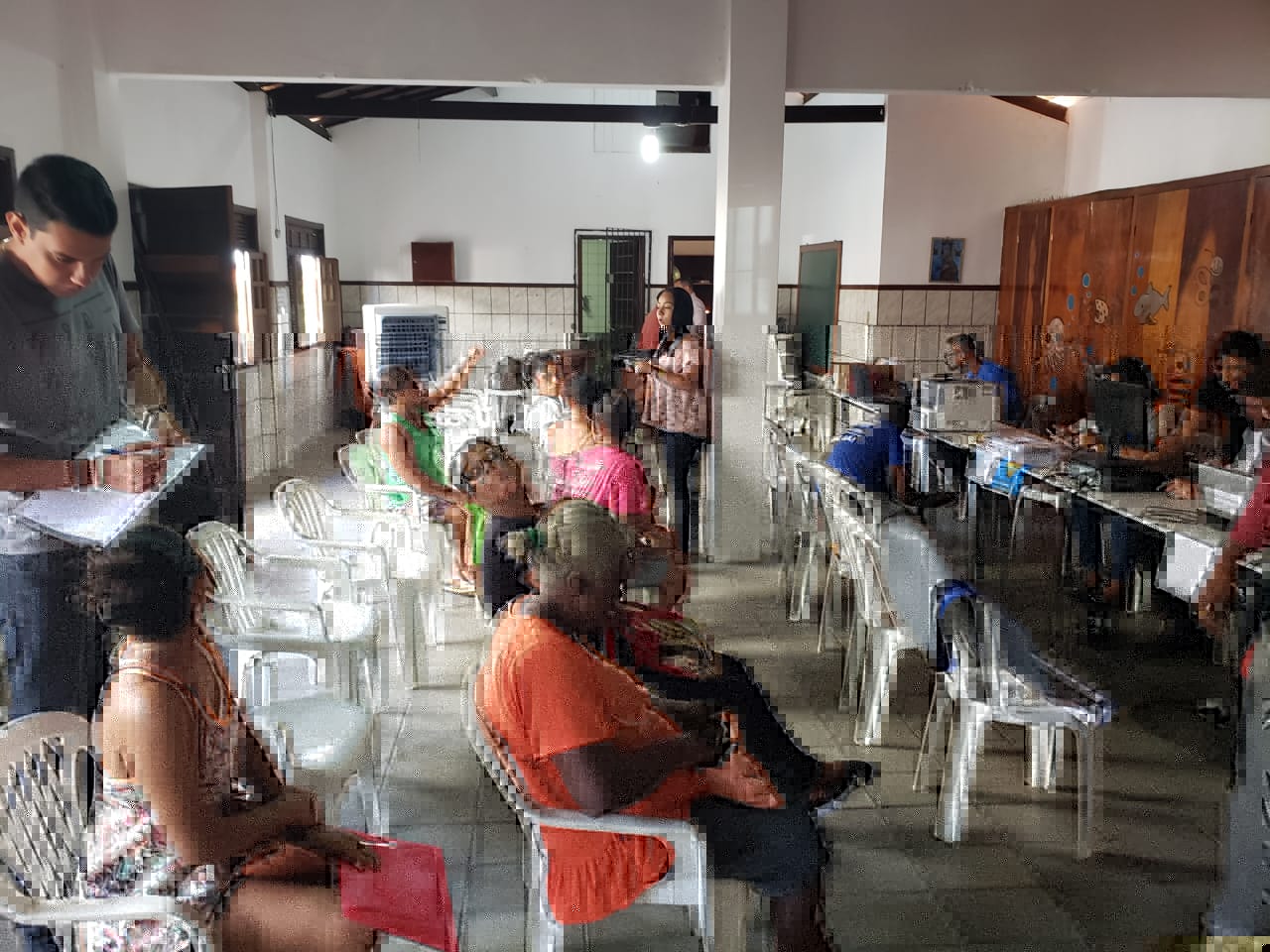 Prefeitura em Ao leva novos servios aos moradores doParque So Paulo, em Itinga