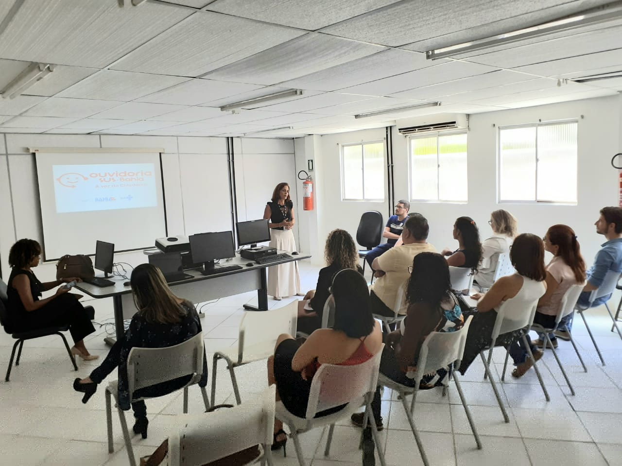 Ouvidores da sub-rede da Sade recebem treinamento em Lauro de Freitas