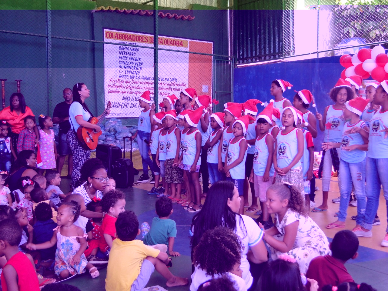 Natal Luz associa educao e solidariedade na Creche Escola Nossa Senhora das Graas