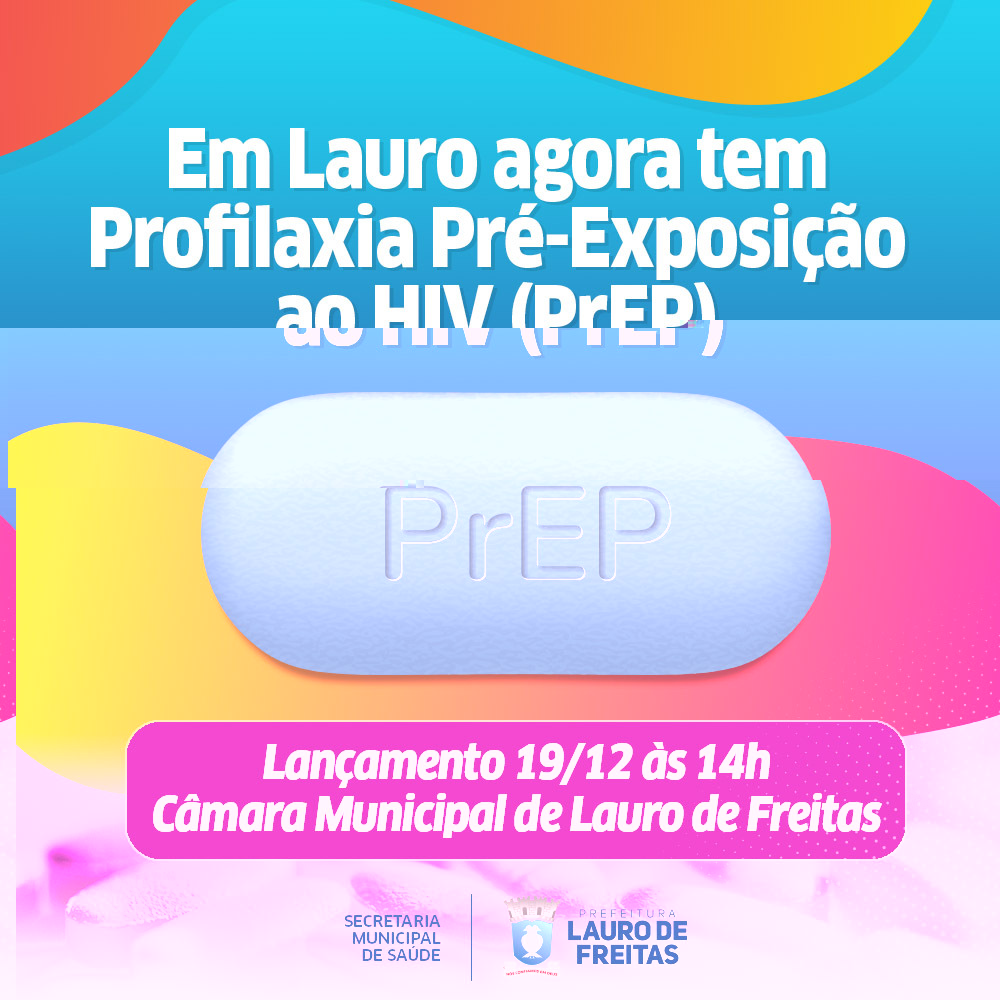 Novo servio de preveno ao HIV ser lanado em Lauro de Freitas nesta quinta-feira (19)