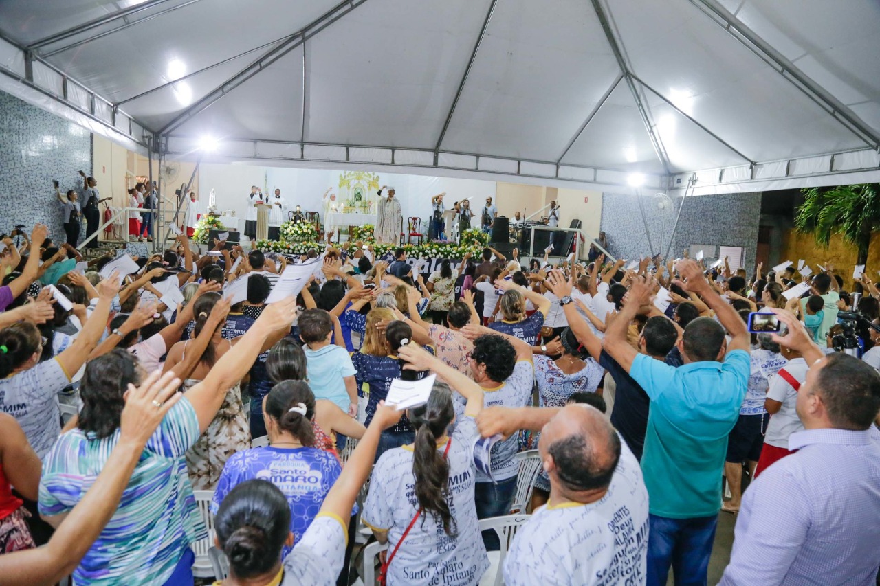 F e devoo marcaram abertura da Festa de Santo Amaro de Ipitanga, em Lauro de Freitas