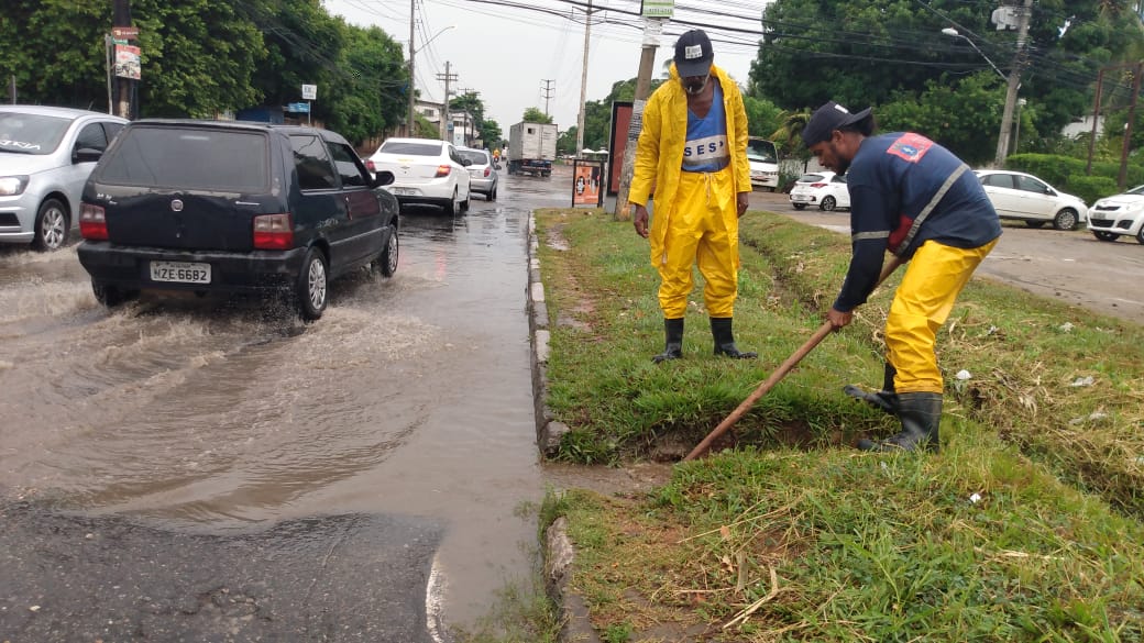 Com previso de mais chuva, Lauro de Freitas mantm equipes em alerta