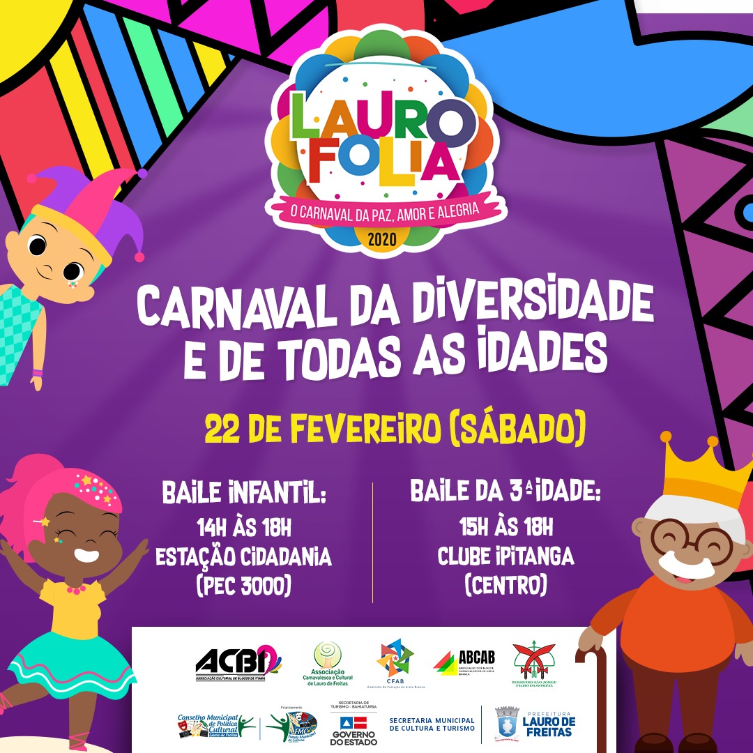 Lauro Folia tem programao especial para o pblico infantil e 3 idade