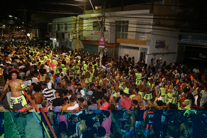 Terceiro dia do Lauro Folia teve pagodo, homenagem a capoeiristas e muita animao no Centro da cidade