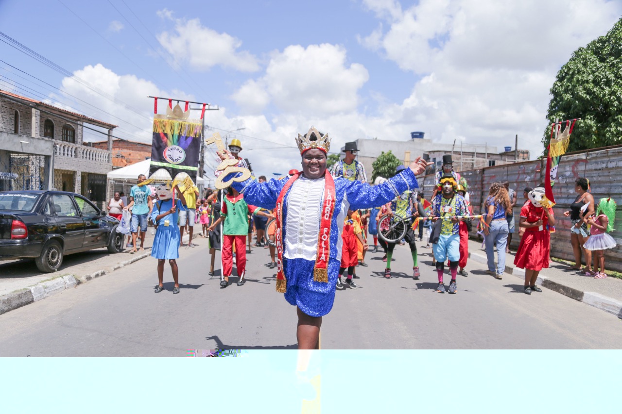 Lauro Folia 2020  encerrado com festa no Bairro de Areia Branca