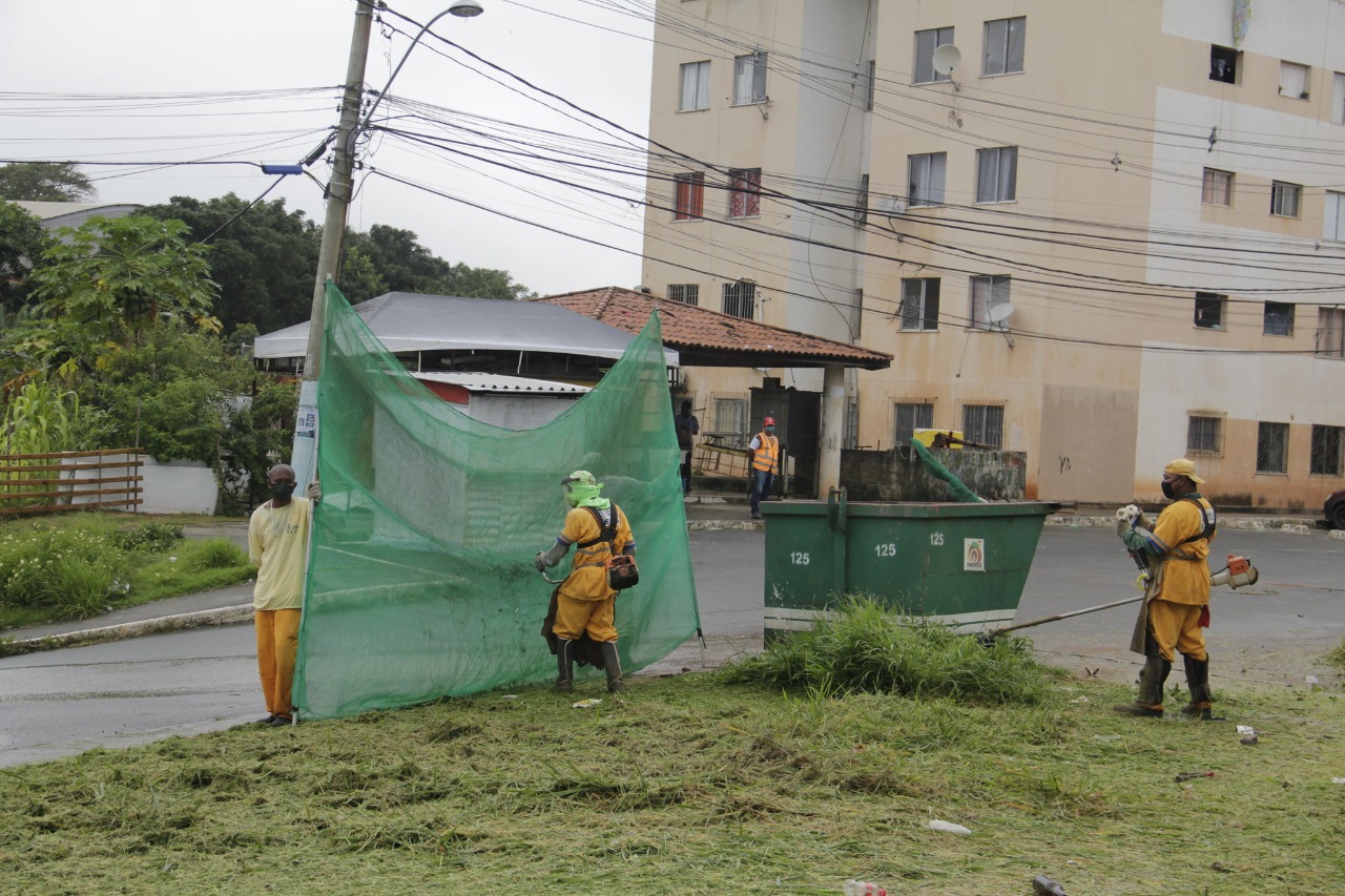 Equipes da SESP mantm programao de limpeza, mesmo com reduo do quadro de agentes pela pandemia