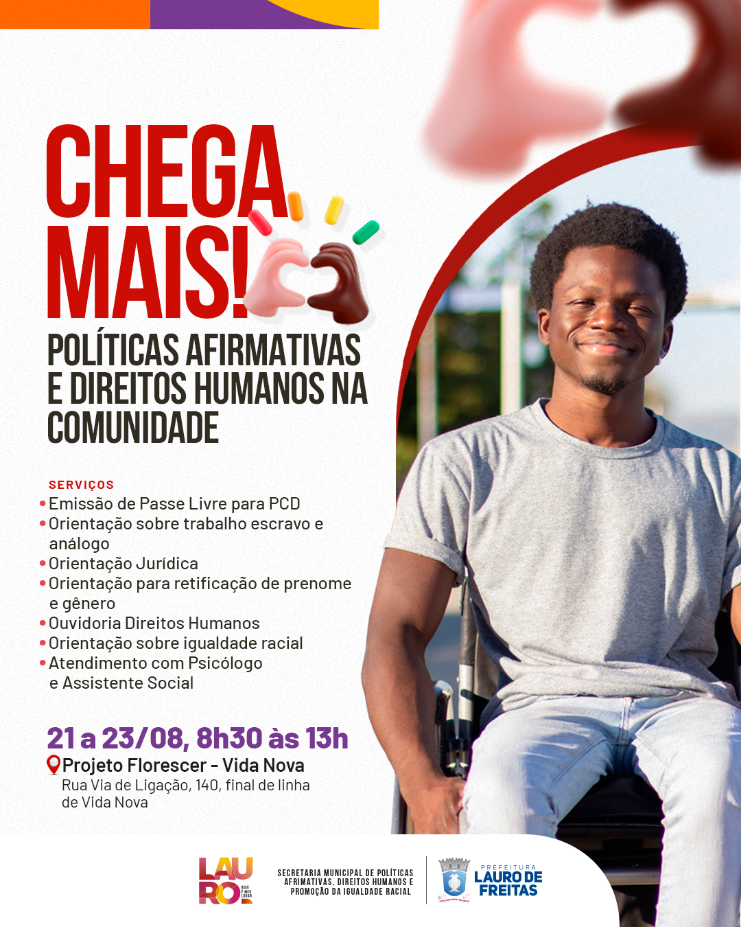 Comunicado da Superintendência de Políticas Afirmativas e de Direitos  Humanos (Supadh) para a comunidade acadêmica - UNIFAP