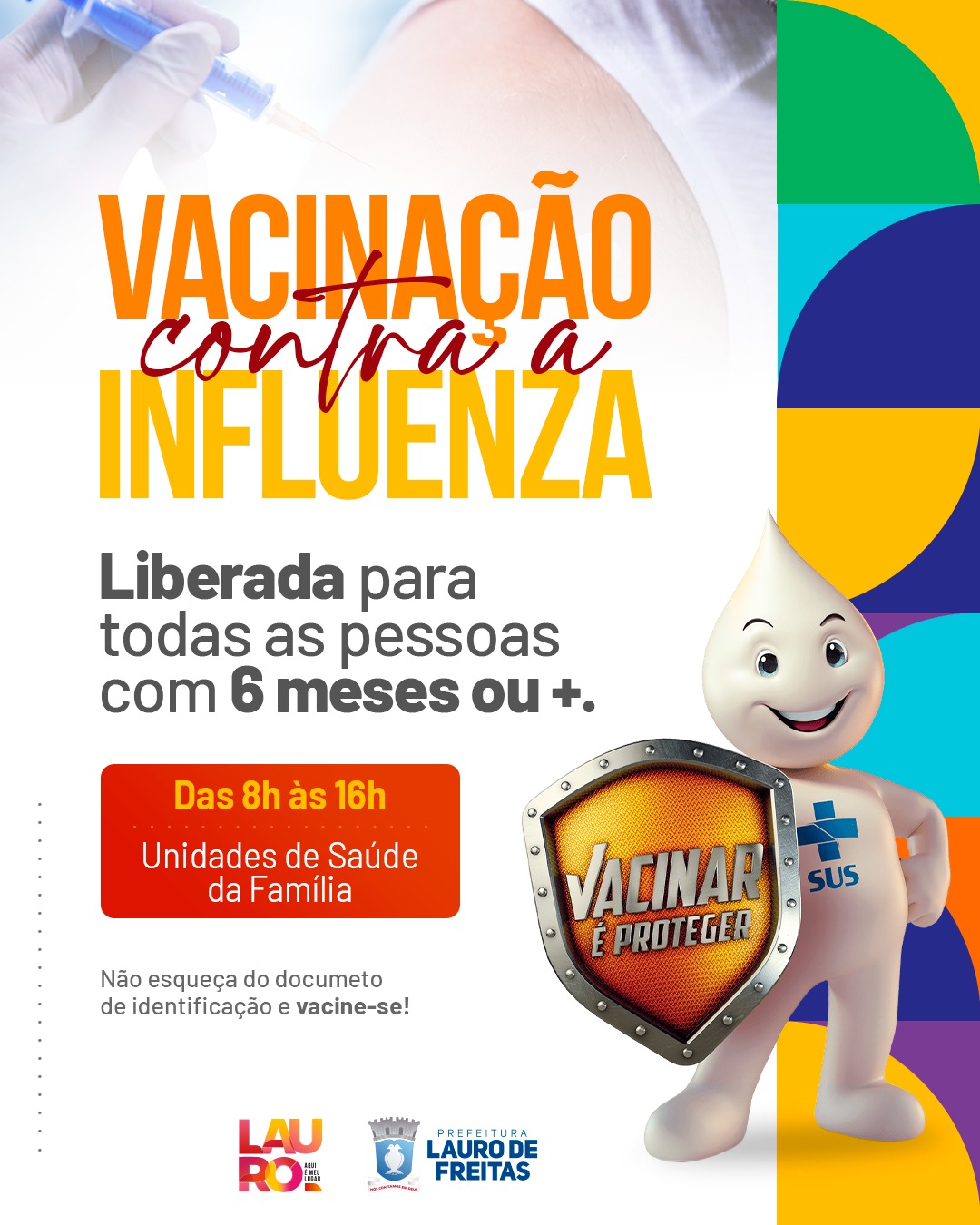 Vacinação Gratuita Contra A Gripe 2023: Franquias, PDF, Gripe