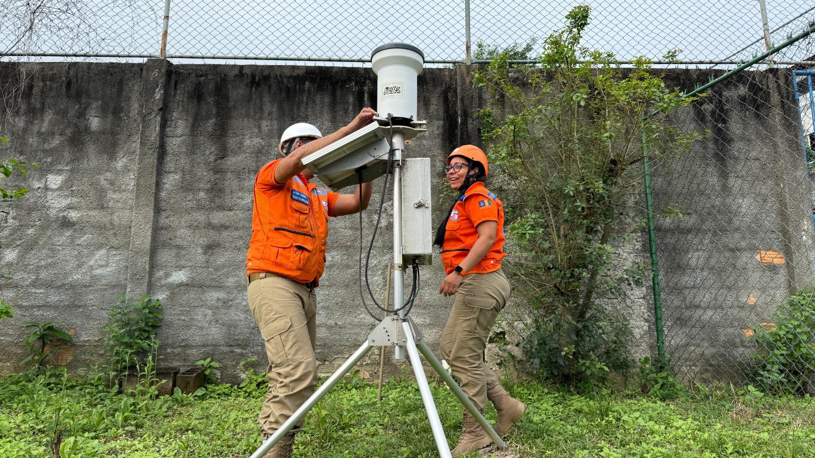 Prefeitura monitora alerta amarelo para chuvas em Lauro de Freitas