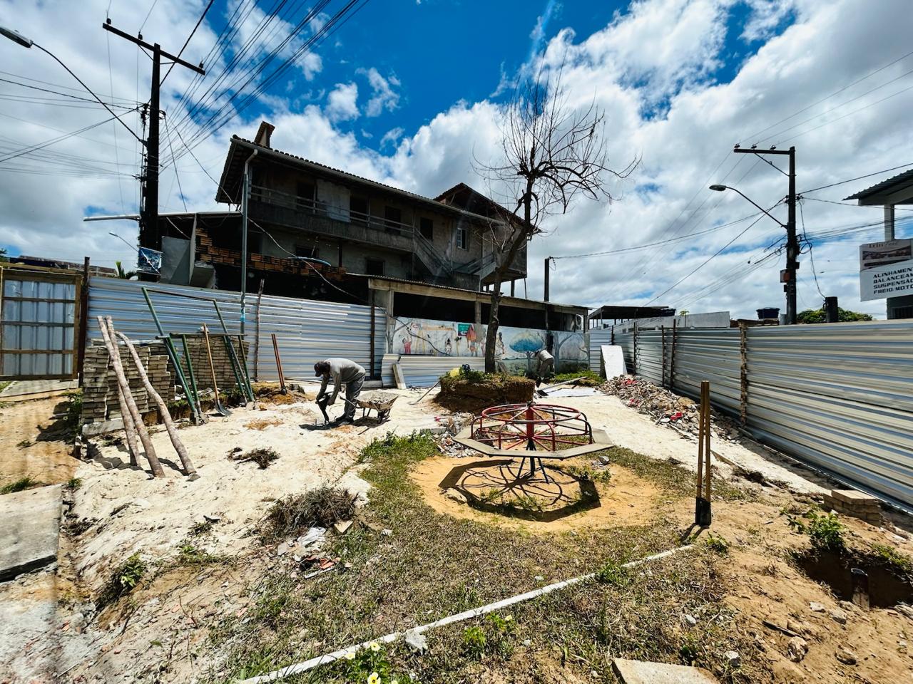 7/10/2026- Prefeitura inicia obras de requalificação da Praça da Paz no Parque São Paulo