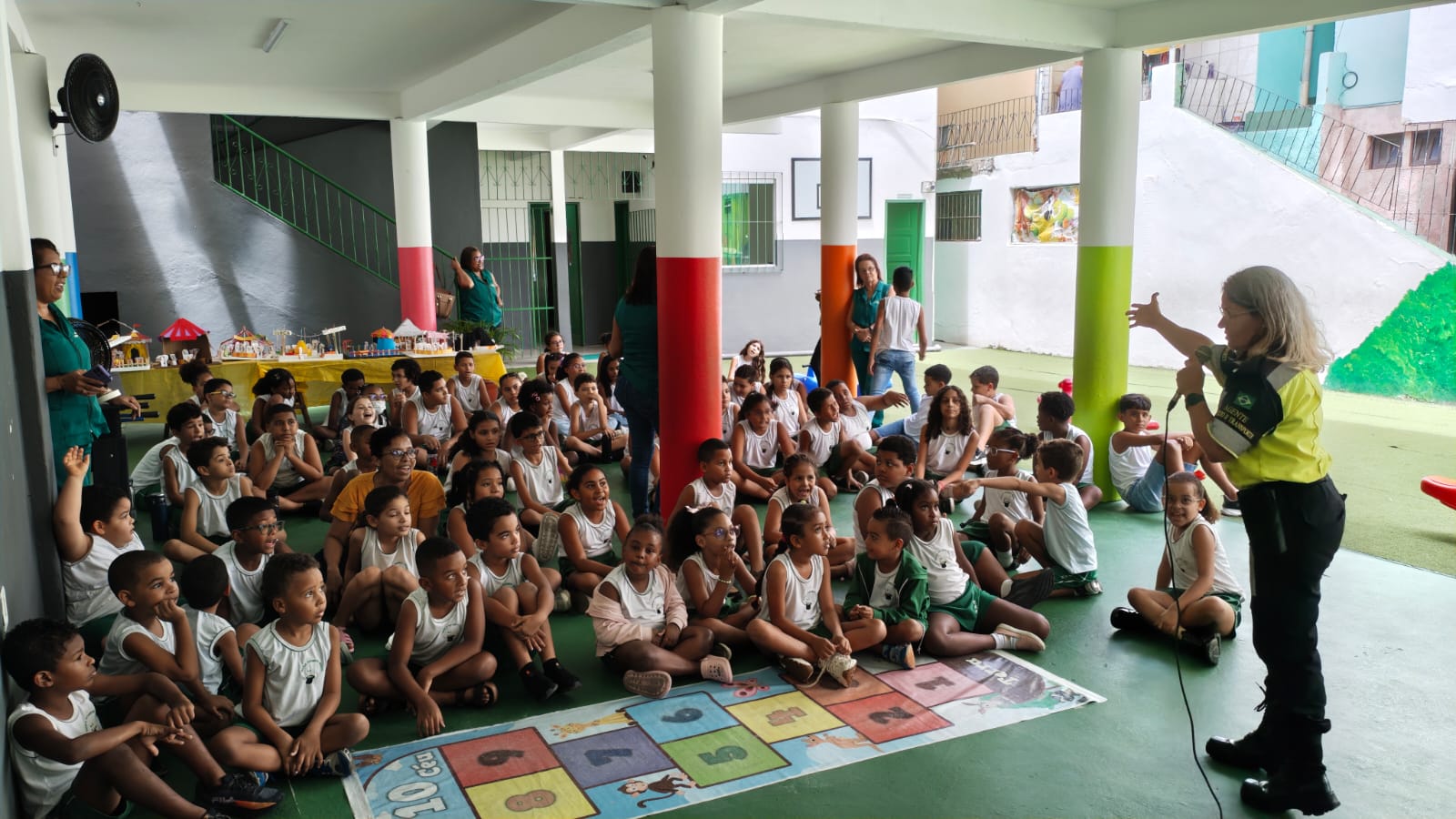 22/9/2026- Alunos da rede pública e privada participam de atividades da Semana Nacional de Trânsito
