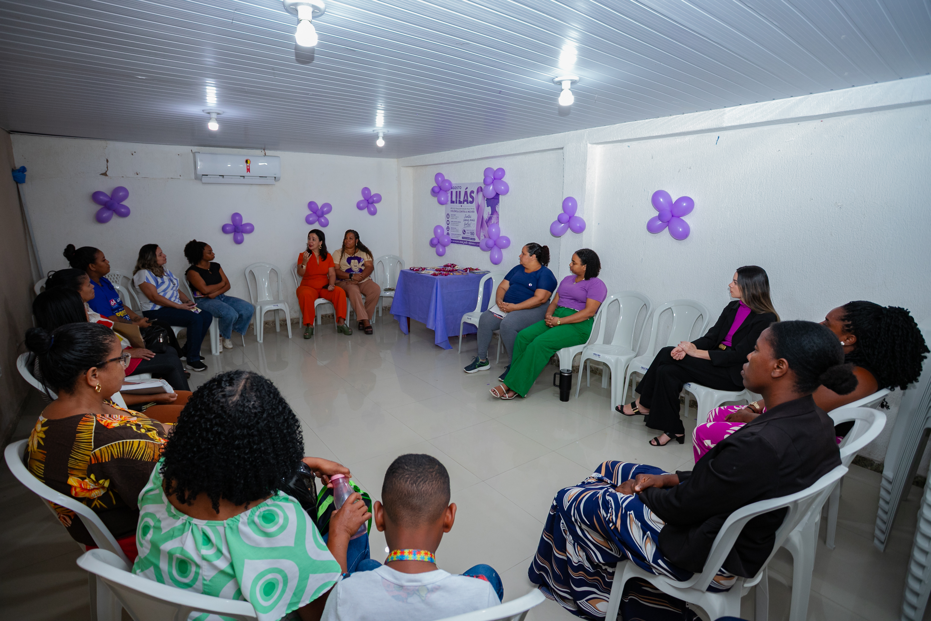 13/8/2026 - Prefeitura de Lauro de Freitas promove ação de conscientização e enfrentamento à violência contra a mulher no Agosto Lilás