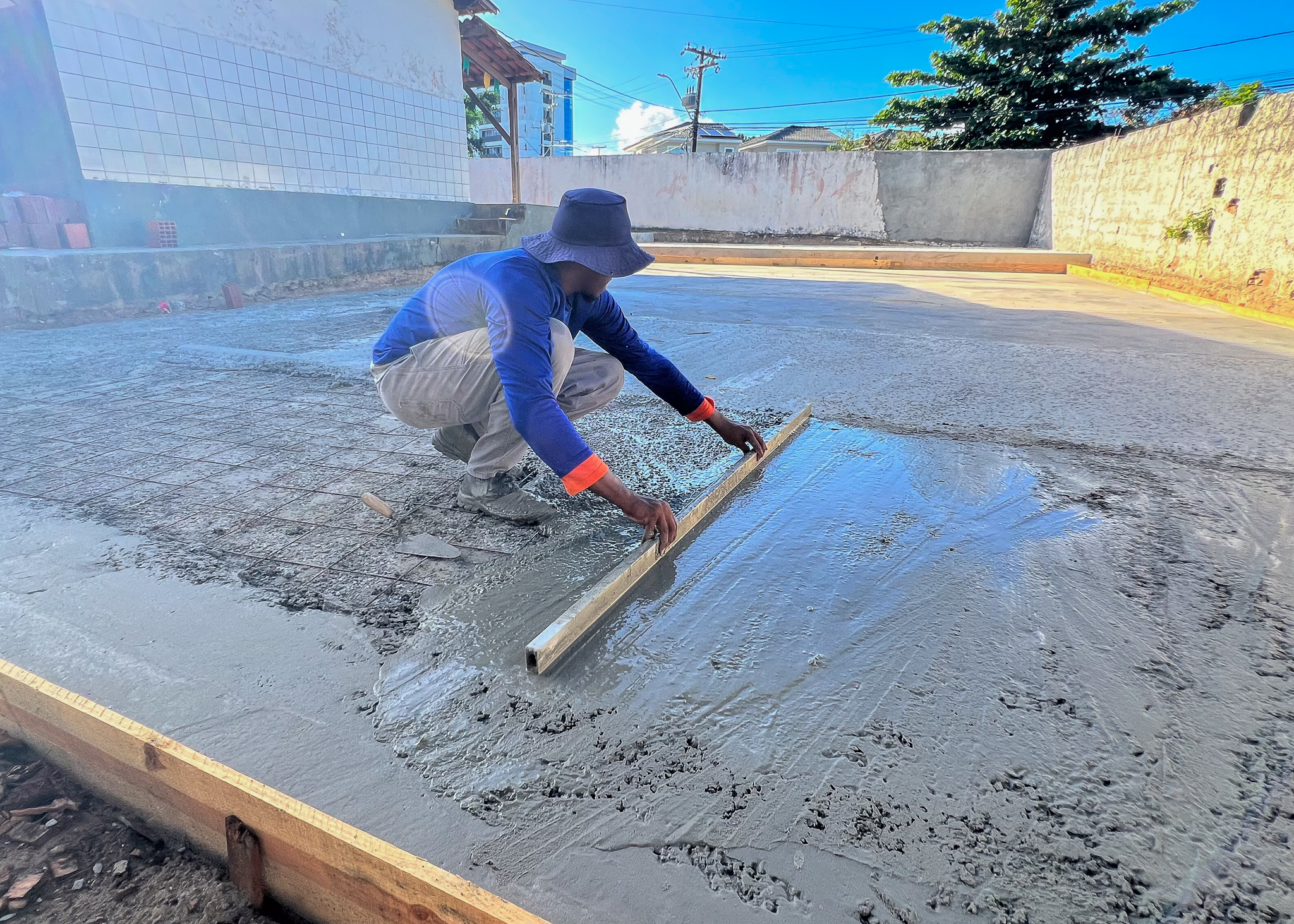 Prefeitura intensifica manutenção nas escolas da rede municipal durante recesso escolar