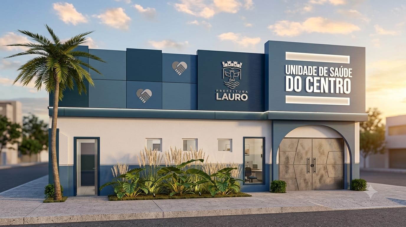 29/7/2026 - Lauro de Freitas vai ganhar nova Unidade de Saúde da Família do Centro nesta quinta-feira (30)
