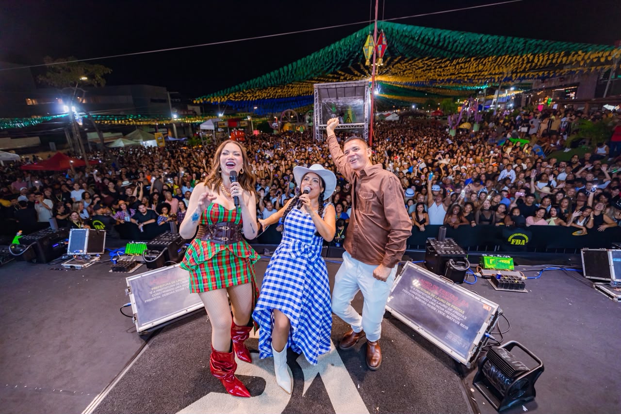 Com presença da prefeita, primeira noite do Pedrão de Lauro 2026 se consagra como uma das maiores festas da região