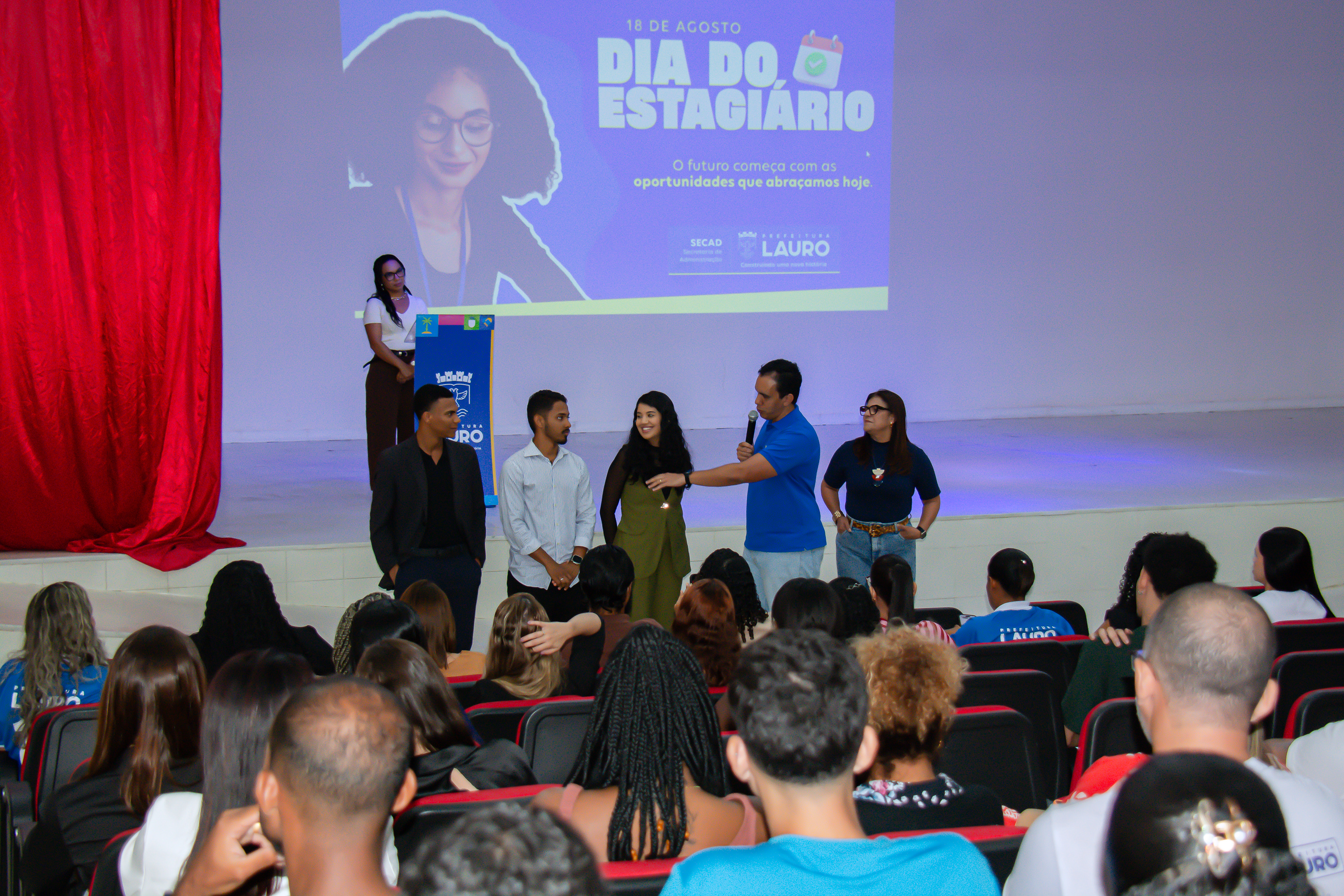 18/8/2026 - Prefeitura celebra Dia do Estagiário com momento de valorização e troca de experiências