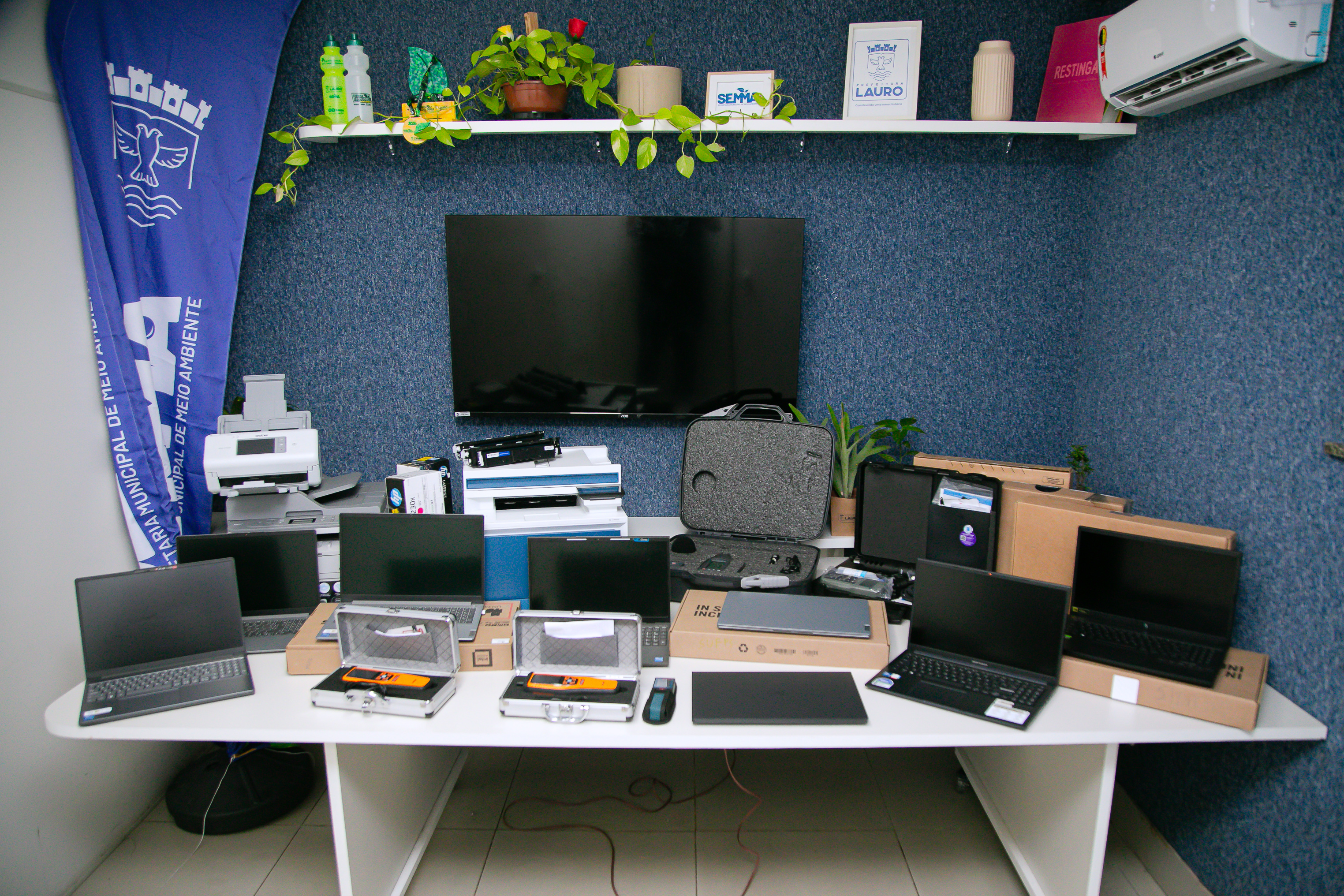 22/7/2026 - Prefeitura fortalece fiscalização ambiental com entrega de equipamentos de alta tecnologia à SEMMA