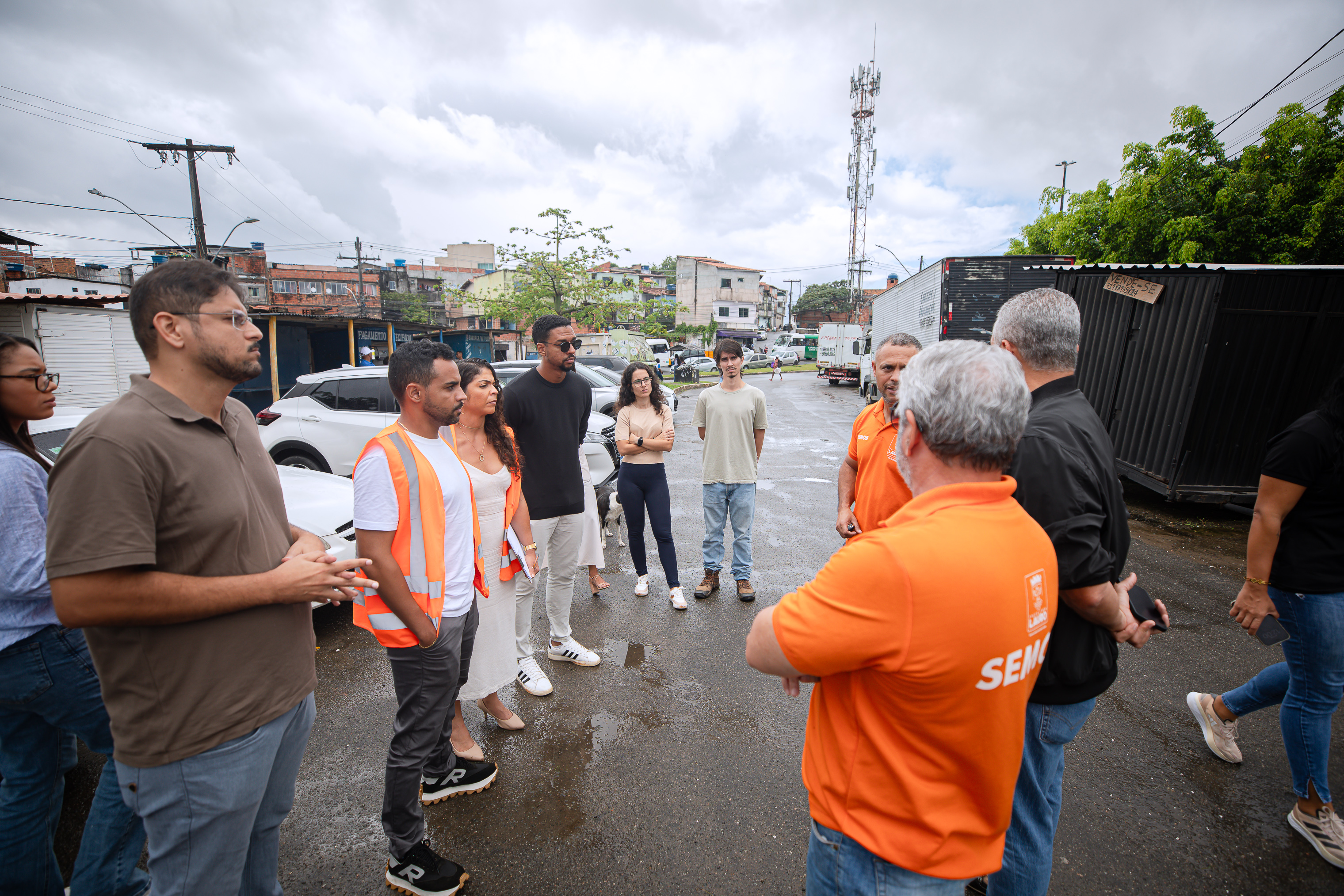 Vistoria marca início de projeto de macrourbanismo e requalificação urbana em Itinga