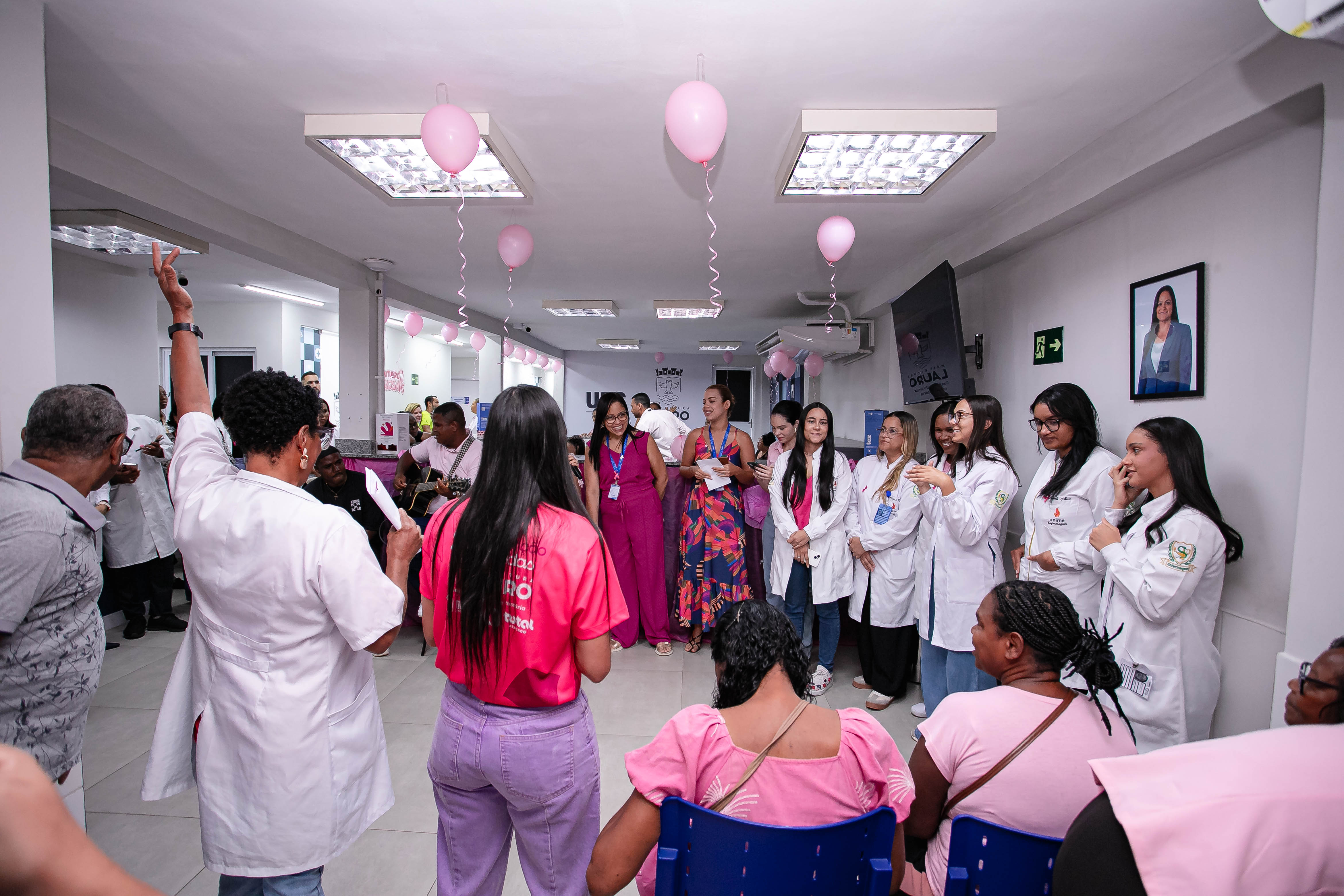 8/10/2026 - Prefeitura de Lauro de Freitas realiza abertura do Outubro Rosa e amplia o cuidado com a saúde da mulher