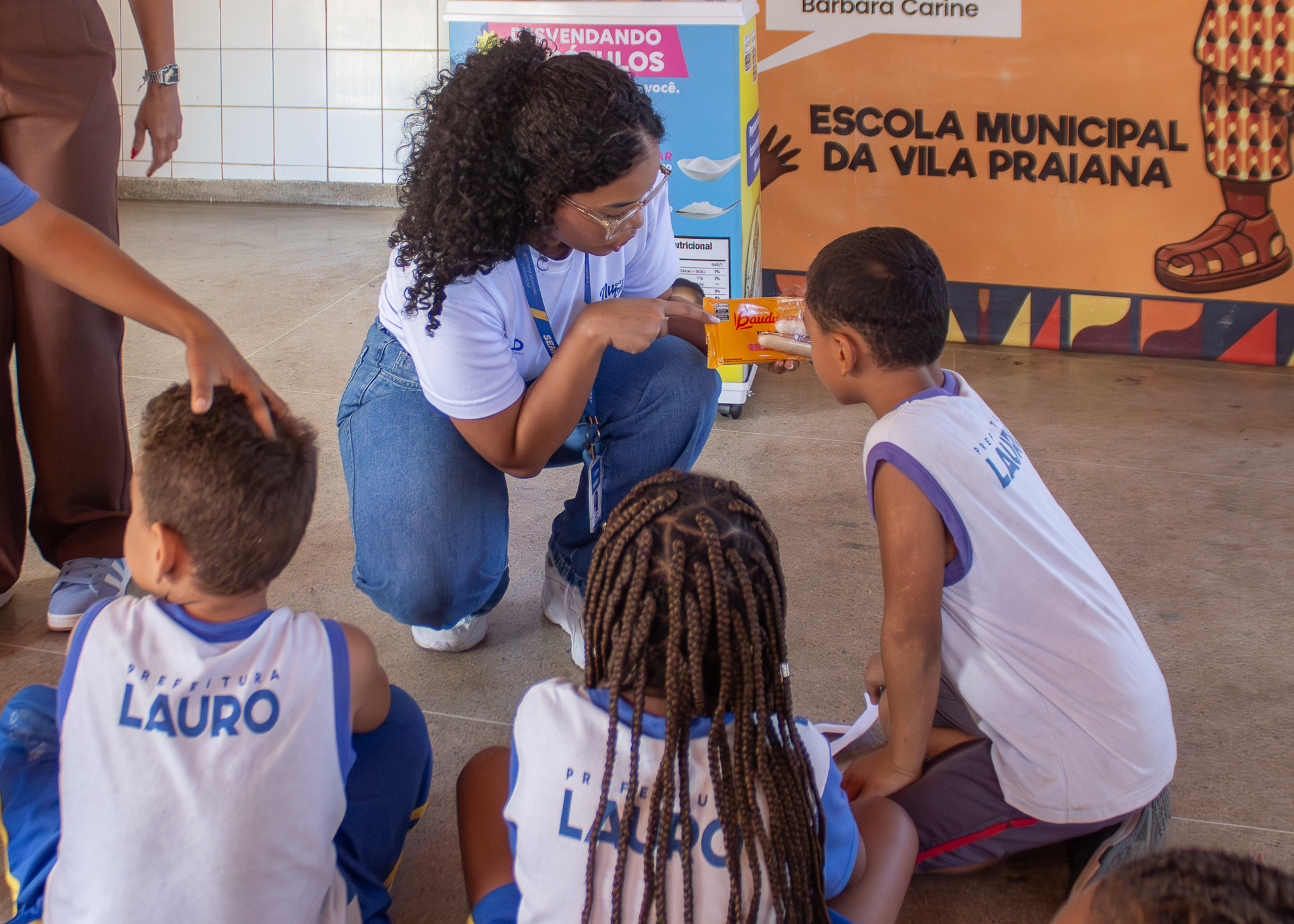 Estudantes da rede municipal de Lauro de Freitas aprendem a interpretar rótulos e fazer escolhas mais saudáveis